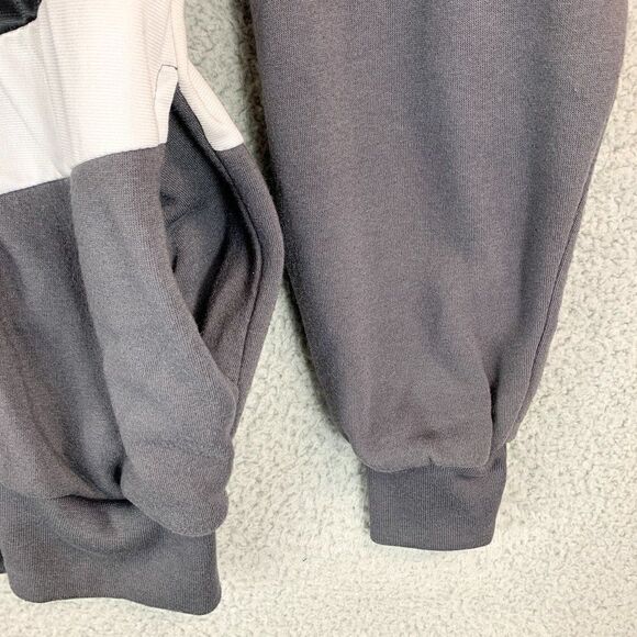 Vintage Track And Court Jacket Mens Medium Gray White Outdoor 80s Streetwear - Picture 3 of 10